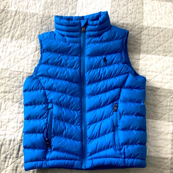 Polo Ralph Lauren Other - Polo Ralph Lauren Blue Puffer Vest Boy’s Size 4T